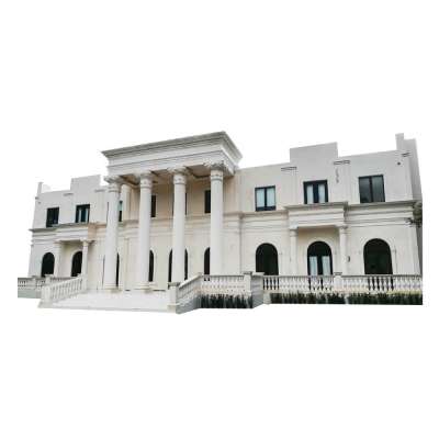 Miami 42 island villa design marble columns house pillars designs