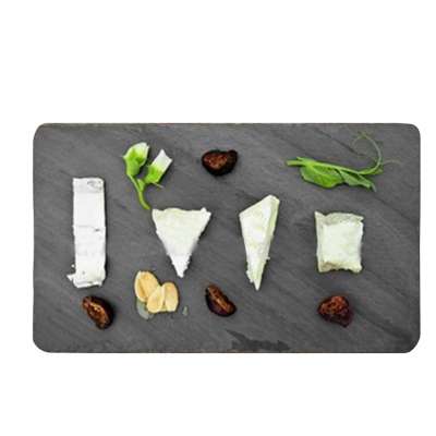 Black slate canape tray