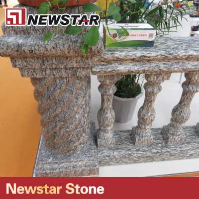 Newstar granite stone balustrade handrails