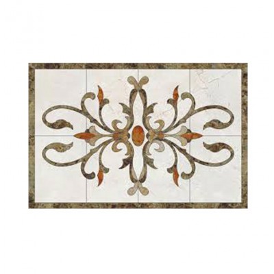 Hotel lobby flooring pattern home living room design flower marble floor medallions marble medallion tile