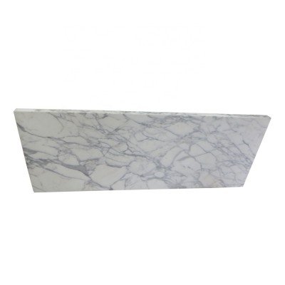 Cut to size Italian marble Arabescato Corchia white marble slab for countertop